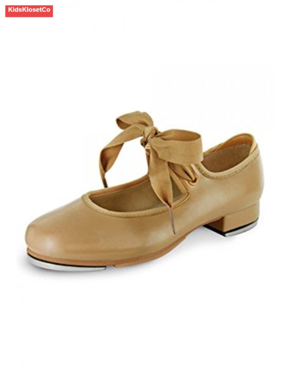 Toddler Girls Tap Dance Shoes Synthetic Leather Lace-Up